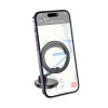 Suport Auto Borofone BH114 Star metal ring magnetic car holder [Metal Gray]