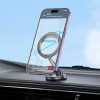 Suport Auto Borofone BH114 Star metal ring magnetic car holder [Metal Gray]