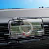 Suport Auto Borofone BH114 Star metal ring magnetic car holder [Metal Gray]
