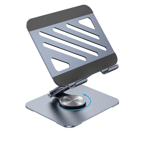 Suport pentru tableta Borofone BH115 Vito metal rotating [Metal-Gray]