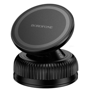 Авто держатель Borofone BH139 Rider vacuum suction cup magnetic holder(universal), black [Black]