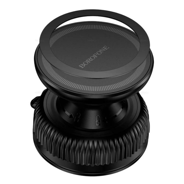 Авто держатель Borofone BH139 Rider vacuum suction cup magnetic holder(universal), black [Black]
