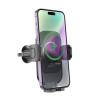 Suport Auto Borofone BH204 Rusher wireless fast charging [Black]