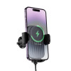 Suport Auto Borofone BH221 Path push-type wireless fast charging car holder [Black]