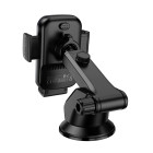 Suport Auto Borofone BH222 Leading push-type wireless fast charging car holder [Black]