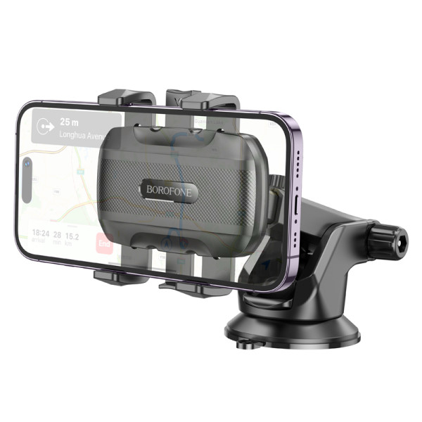 Suport auto Borofone Borofone BH99 Wind automatic clamping [Black]