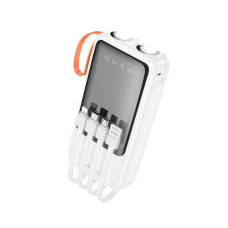 Power Bank Borofone BJ60A Rapid with four cables (20000mAh) [White]