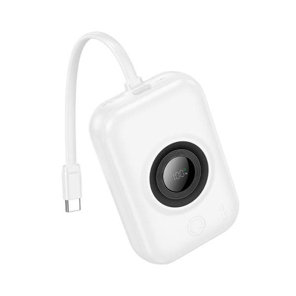 Power Bank Borofone BJ68 Energy PD20W with cable (10000mAh) [White]