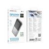Power Bank Borofone BJ75 Foinse 22.5W+PD20W fully compatible with display(10000mAh) [Silver]
