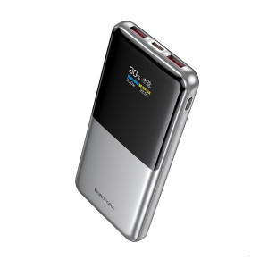 Power Bank Borofone BJ75 Foinse 22.5W+PD20W fully compatible with display(10000mAh) [Silver]