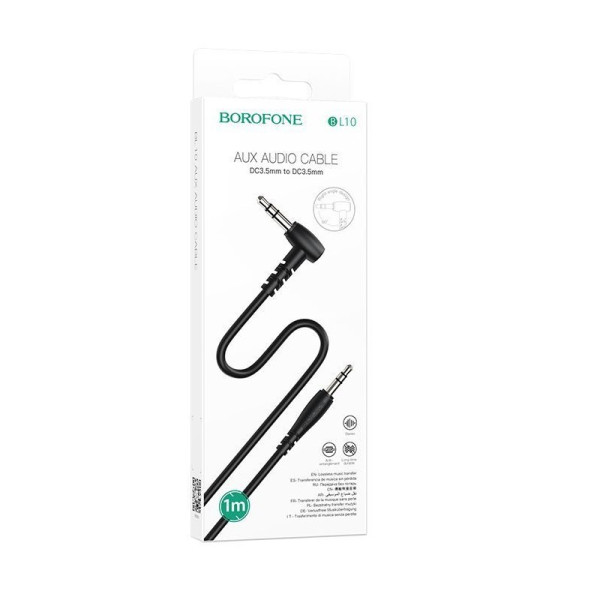 Cablu Borofone BL10 AUX (1M) [Black]