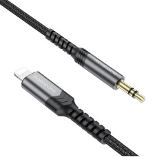 Cablu Borofone BL15 Audio AUX 3.5mm to Lightning (1m)[Black]