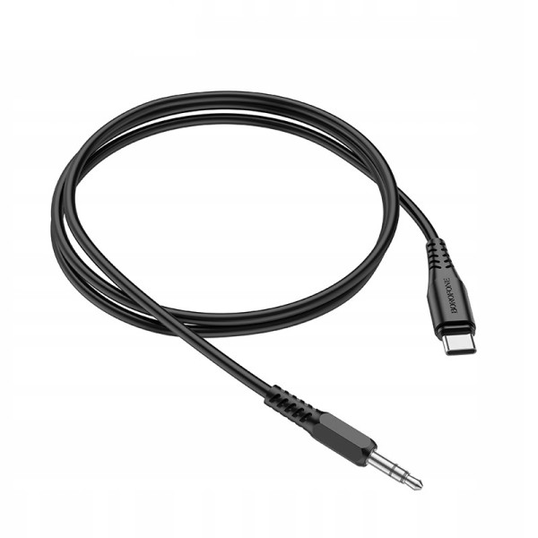 Cablu Borofone BL18 3.5 Audio Jack to Type-C (1M) [Black]