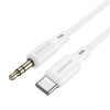 Cablu Borofone BL18 3.5 Audio Jack to Type-C (1M) [White]