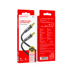 Кабель Borofone BL19 Creator AUX audio cable (1m) [Black]