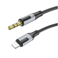 Cablu Borofone BL19 iP silicone digital audio conversion cable [Black]