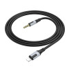 Cablu Borofone BL19 iP silicone digital audio conversion cable [Black]
