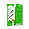 Cablu Borofone BL19 iP silicone digital audio conversion cable [Black]