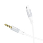 Cablu Borofone BL19 iP silicone digital audio conversion cable (1m) [White]