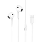 Casti Borofone BM30 Max Type-C (1.2m) [White]