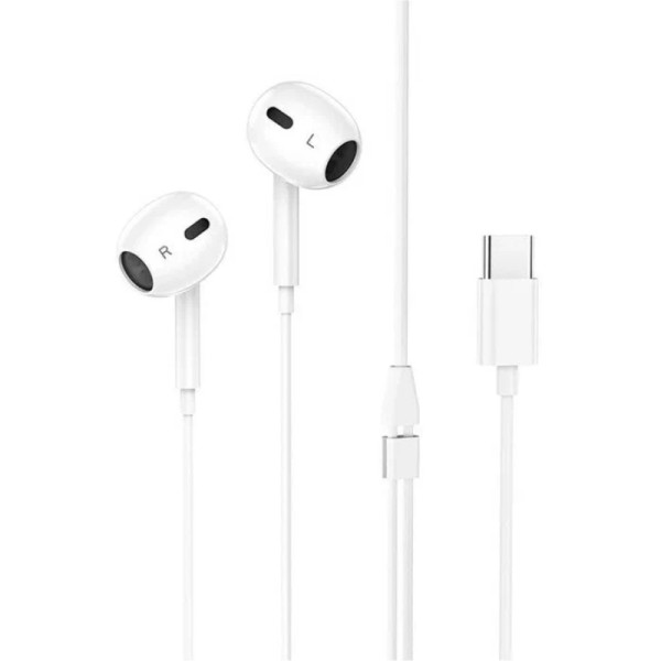 Casti Borofone BM30 Max Type-C (1.2m) [White]