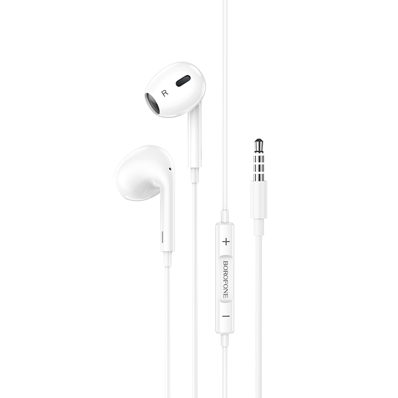 Casti Borofone BM30 Max 3.5mm AUX (1.2m) [White]
