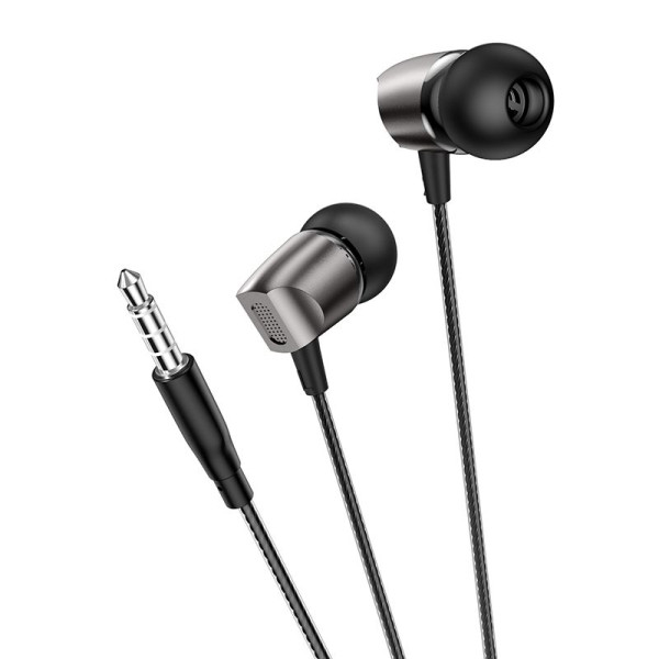 Casti Borofone BM66 New sound with mic [Metal-Gray]
