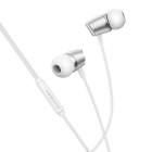 Наушники Borofone BM66 New sound with mic [Silver]