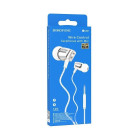 Наушники Borofone BM66 New sound with mic [Silver]