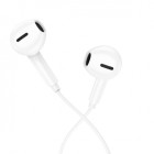 Наушники Borofone BM71 Light song universal with microphone [White]