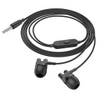 Наушники Borofone BM72 Majestic universal with microphone [Black]