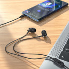 Наушники Borofone BM72 Majestic universal with microphone [Black]