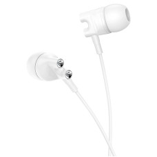 Наушники Borofone BM72 Majestic universal with microphone [White]