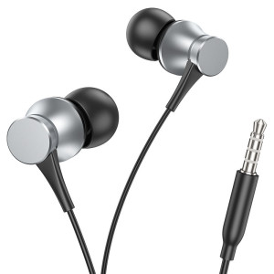Casti Borofone BM73 Platinum universal with microphone [Metal-Gray]
