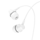 Наушники Borofone BM74 Singer universal with microphone [White]