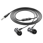 Наушники Borofone BM75 Platinum Metal with microphone [Metal-Gray]