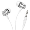 Casti Borofone BM75 Platinum Metal with microphone [Silver]