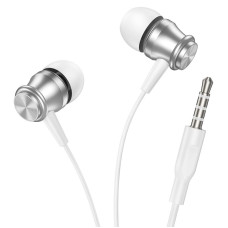 Наушники Borofone BM75 Platinum Metal with microphone [Silver]