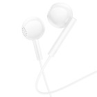 Casti Borofone BM76 Ocean universal with microphone [White]
