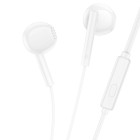 Casti Borofone BM76 Ocean universal with microphone [White]