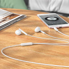 Casti Borofone BM76 Ocean universal with microphone [White]
