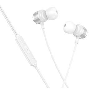 Casti Borofone BM93 Platino universal with microphone [Silver]