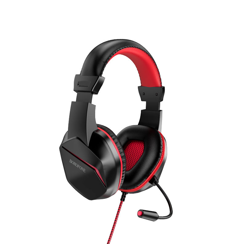 Наушники Игровые Borofone BO104 Phantom [Red]