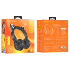 Наушники Wireless Borofone BO18 Cat Ear BT headphones [Black]