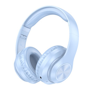 Наушники беспроводные Borofone BO24 Gratified BT headphones [Blue]