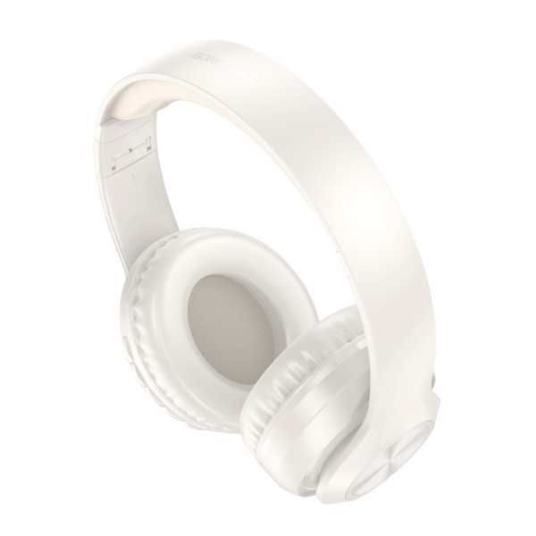 Наушники беспроводные Borofone BO24 Gratified BT headphones [Milky-White]