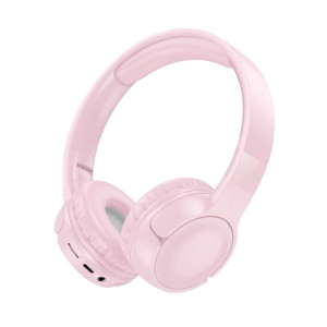 Casti wireless Borofone BO32 Show BT headphones [Pink]