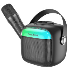 Boxa portabila Borofone BP15 Dazzling BT speaker with microphone [Black]