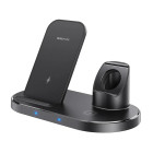 Incarcator wireless Borofone BQ10 3 in 1 (15W) [Black]