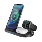 Incarcator wireless Borofone BQ10 3 in 1 (15W) [Black]
